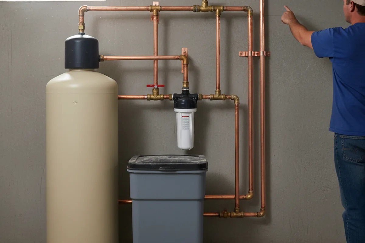 Whole-house water treatment system installed in Hammond